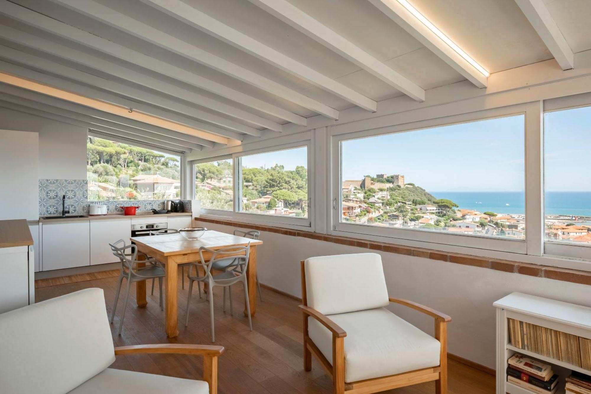 Villa Con Giardino Vista Mare Кастильоне дела Пеская Екстериор снимка